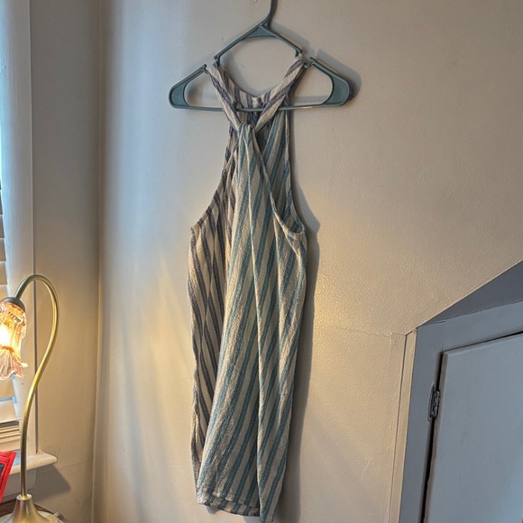 O'Neill Dresses & Skirts - VTG O'Neill Blue and White Backless Dress